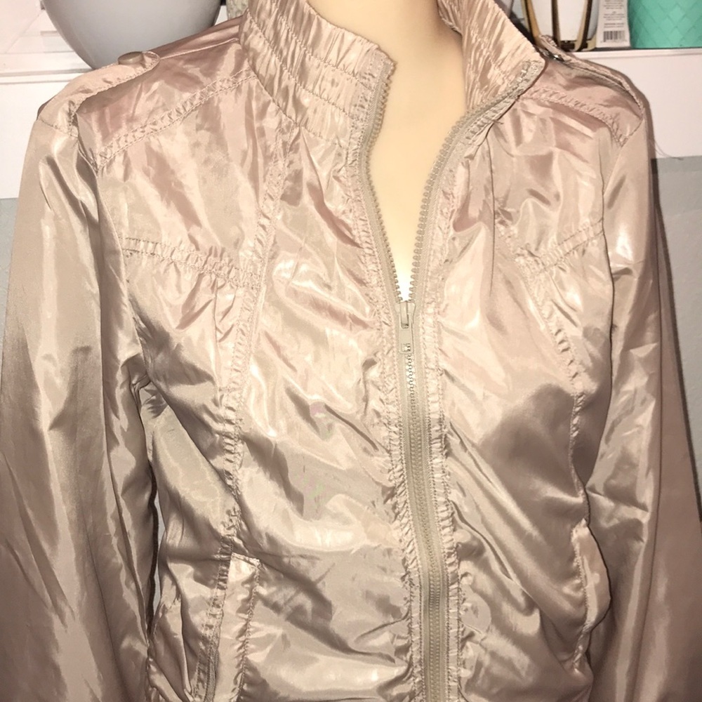 Beige Windbreaker